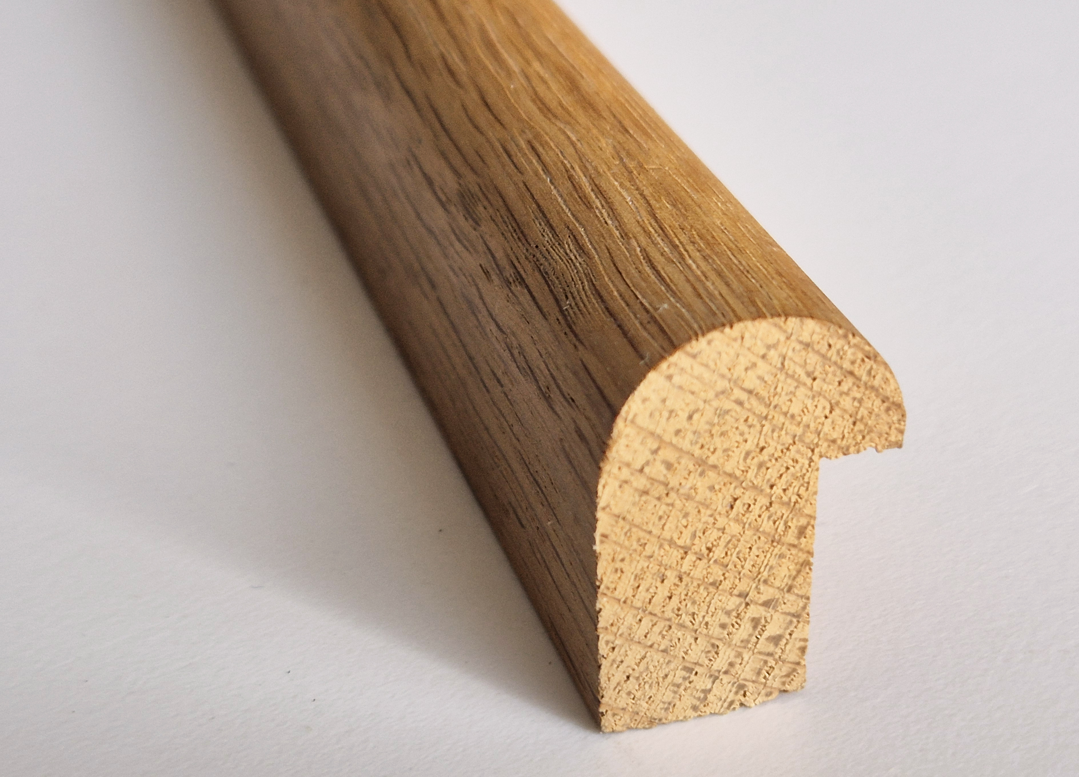 Dubové zasklívací lišty 28x19mm - délka 2,50m