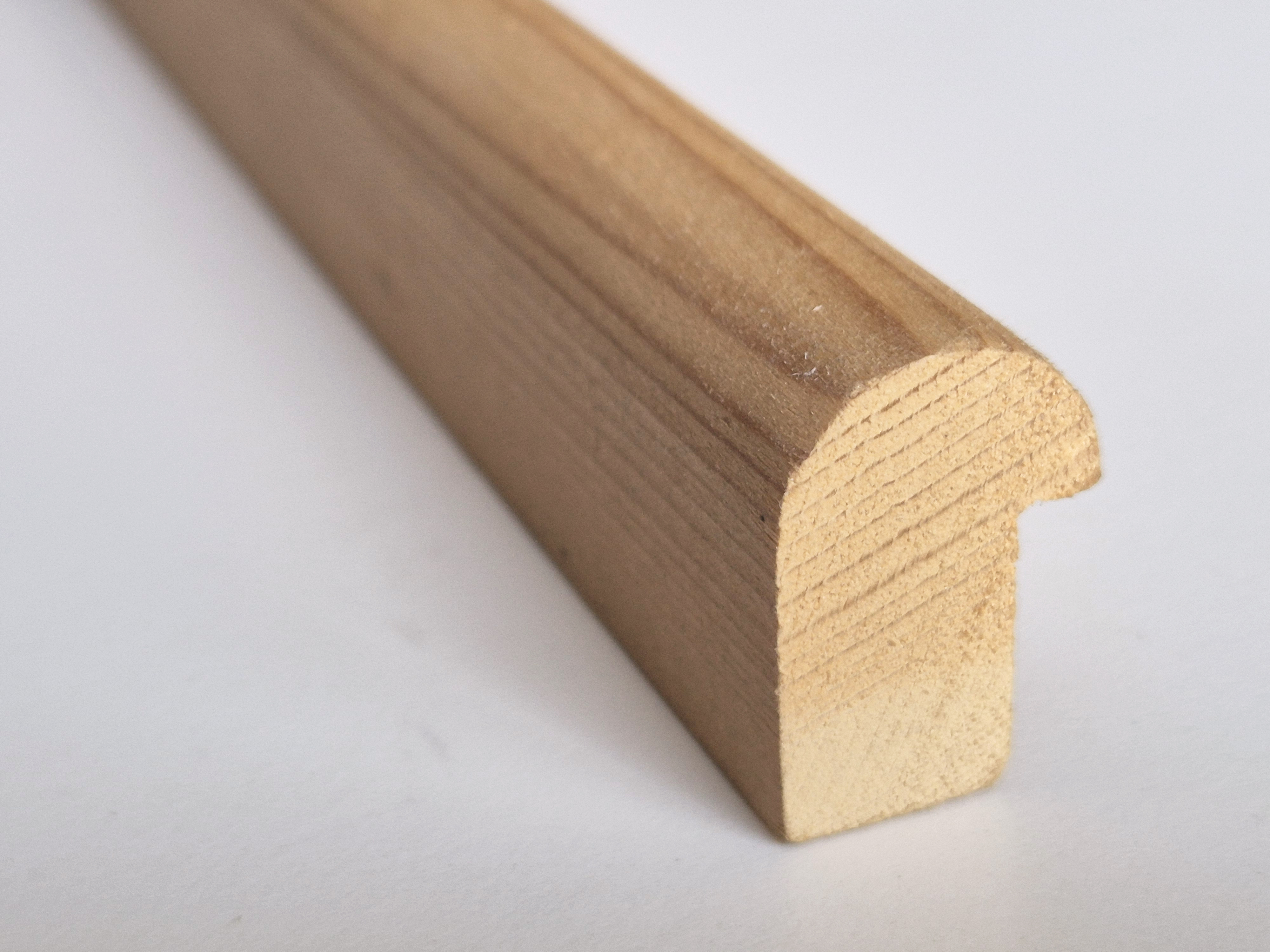 Smrkové zasklívací lišty 28x19mm - délka 2,50m