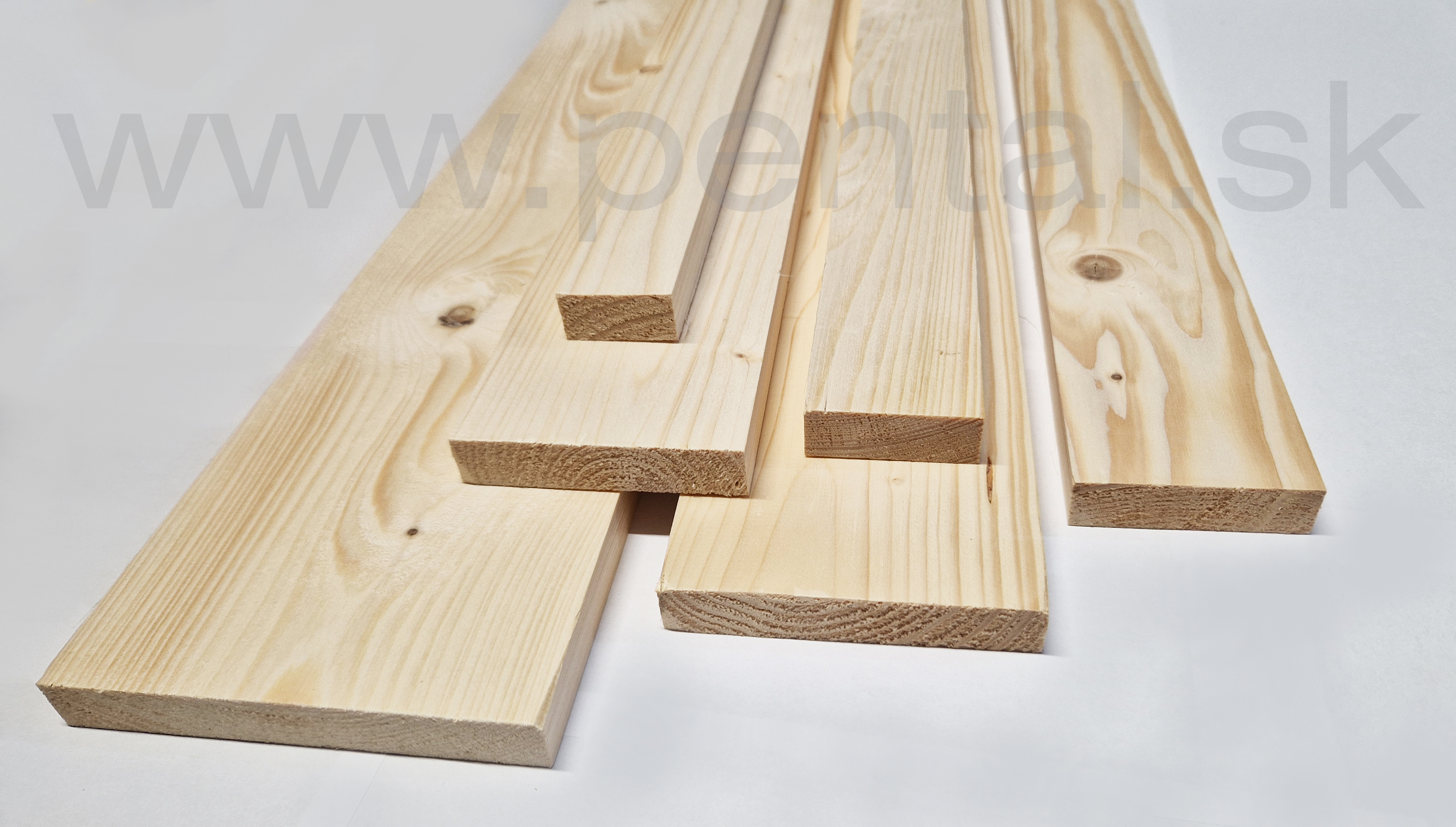 Smrkové hoblované desky 150x20mm - délka 2,50m